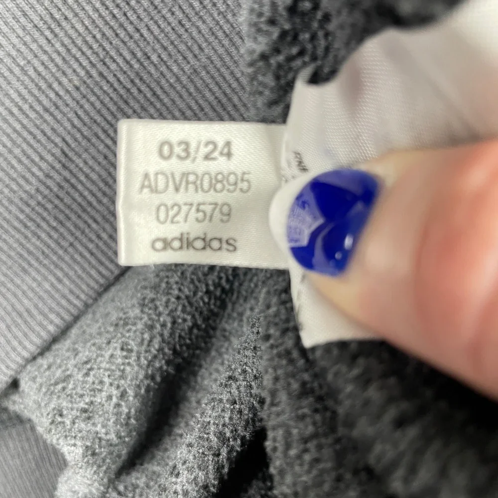 Adidas Golf Hoodie Mens Large Gray Performance Fleece Pullover ADVR0895‎